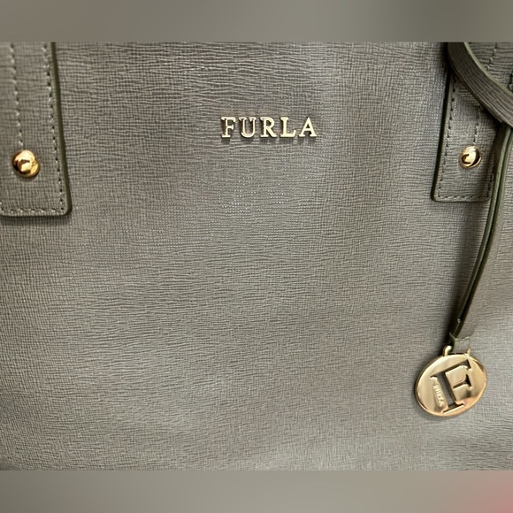 Furla Saffiano Leather Tote Bag- large - Picture 7 of 7